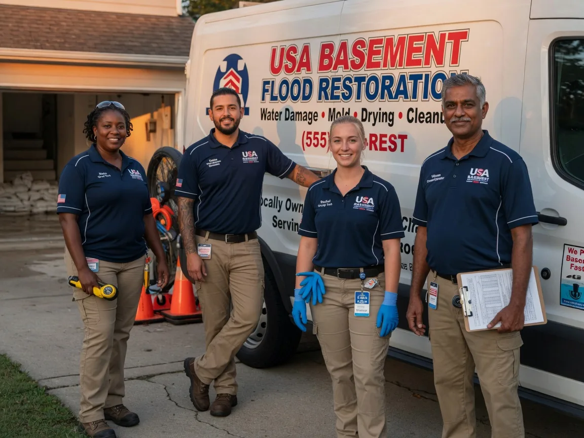 Basement Flood Cleanup company in Sumner, IL