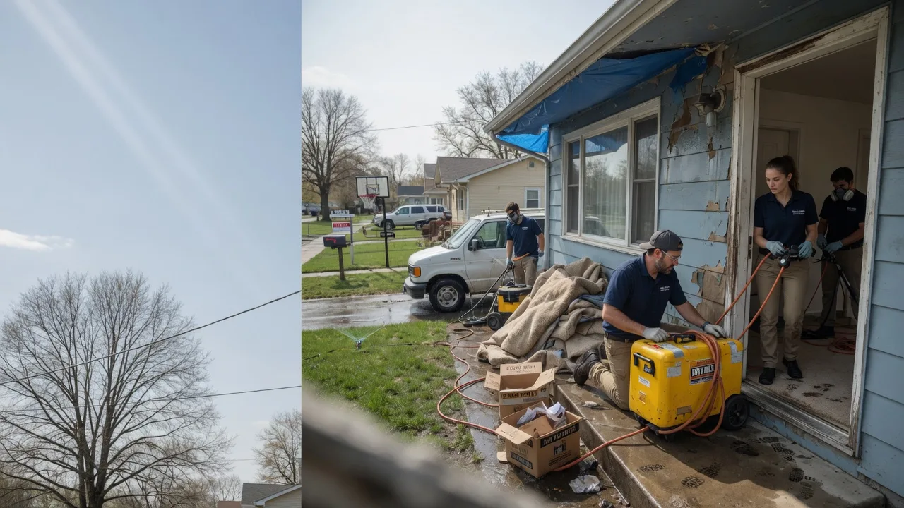 Basement Flood Cleanup in Sumner, IL near me